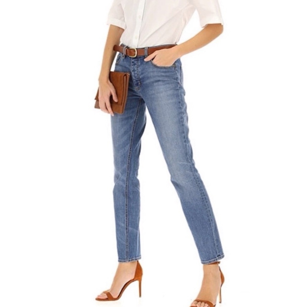 Tory Burch Straight Leg Jean